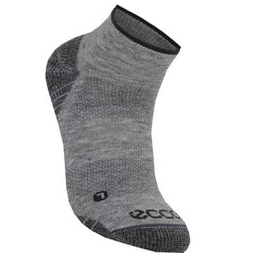 Men's Ecco Golf Ankle Socks Silver / Grey | SG 833SGL